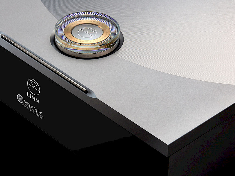 Linn Klimax DSM top down view in silver