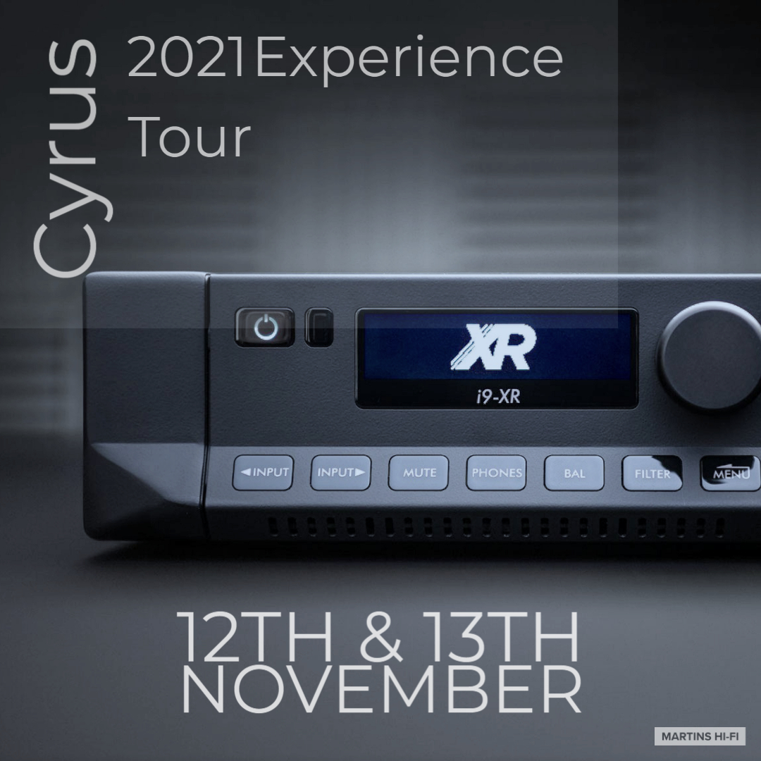 cyrus experience tour poster with i9xr on the front
