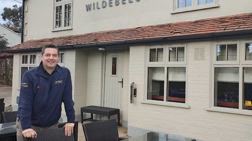 Outside the Wildebeest