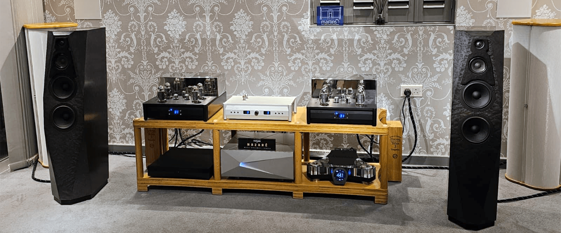 Doshi, Avalon & Innuos Nazare system at Martins Hi-Fi